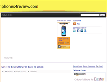 Tablet Screenshot of iphones4review.com